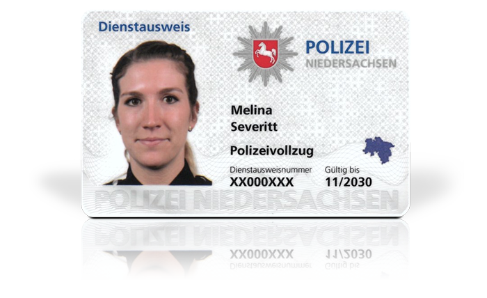 Dienstausweis Polizei Niedersachsen