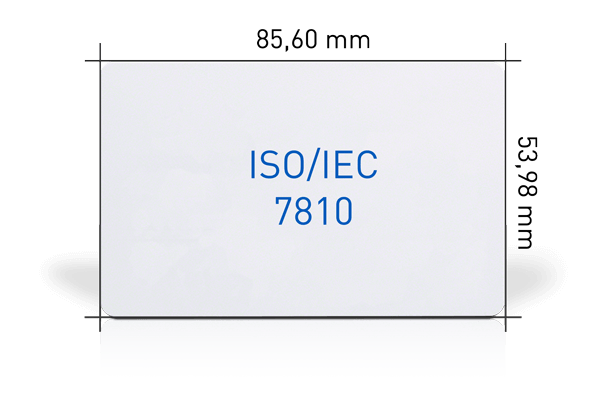 Scheckkartenformat ISO 7810