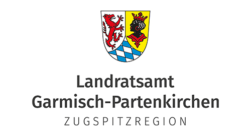 G7-Gifpel Germany und Landratsamt Garmisch-Partenkirchen Logo
